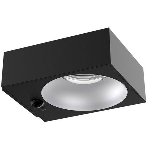 Applique parete a led a energia solare 1000 lm sensore movim,