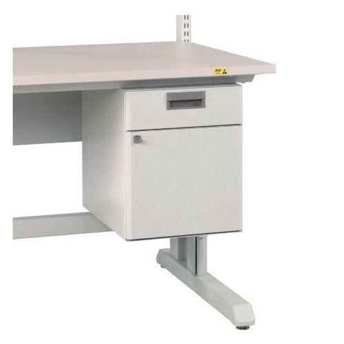 Modulo ESD 1 cassetto e 1 sportello,