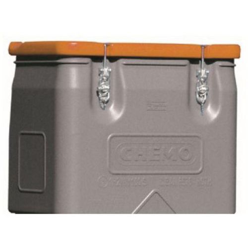 Contenitore raccolta Mobil-box 250-Grigio e arancione-CEMO,