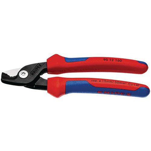 Cesoia per cavi StepCut rivestimento bimateriale - Knipex,