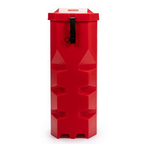 Armadietto estintore-Caricamento dall'alto-Serie 65-Rosso,