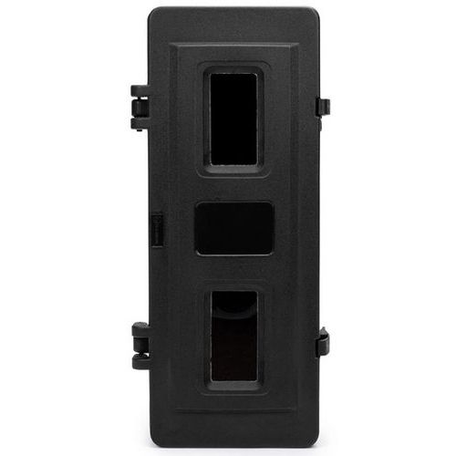 Armadietto estintore-Caricamento frontale-Nero-Serie 70,