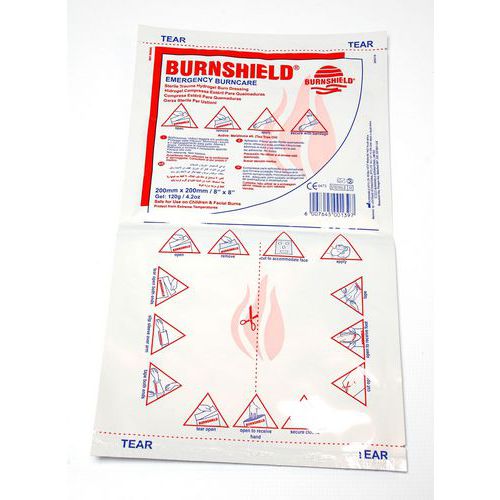 Garze per ustioni Burnshield 20x20 cm,