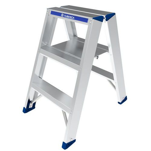 Scaletta pieghevole a doppio accesso - 3 gradini,