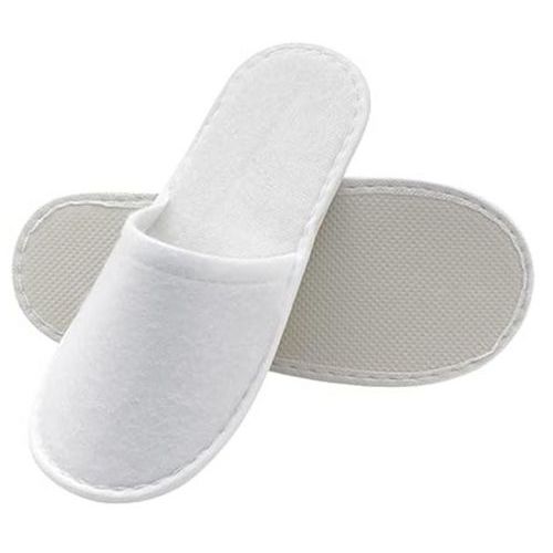 Ciabatta in poliestere chiusa imbottita in gommapiuma,