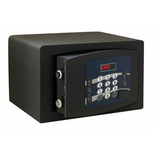 Cassaforte 6 L tastierino serratura digitale motorizzata,
