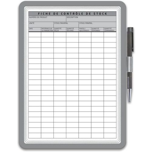 Cartellina portadocumenti adesiva Magneto A4 argento,