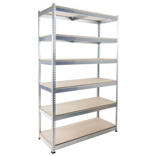 Scaffalatura per archivi Rapid 1 2440x1525x455 6 rip. zinc.,