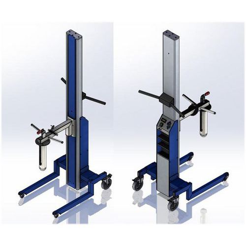 Sollevatore EVO80M con girabobine manuale - Portata 70 kg,