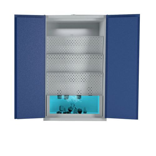 Armadio sicurezza batterie al litio 90 min 600x600x1950H mm,