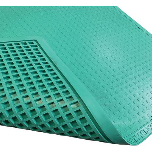 Tappeto antifatica Surelast standard - 80x100 cm - Verde,