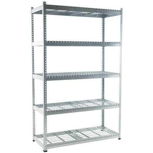 Scaffalatura Rapid 1 2440x1525x915 5 rip a griglia zincati,