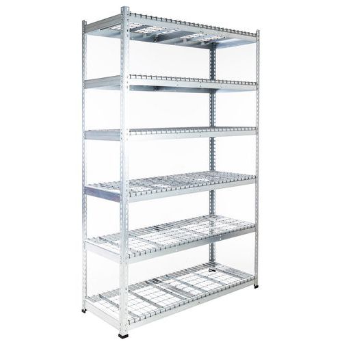 Scaffalatura Rapid 1 2440x1525x915 6 rip a griglia zincati,