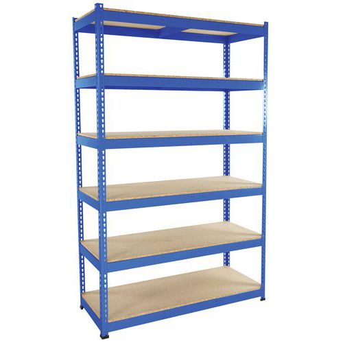 Scaffalatura per archivi Rapid 1 2440x1525x915 6 rip. blu,