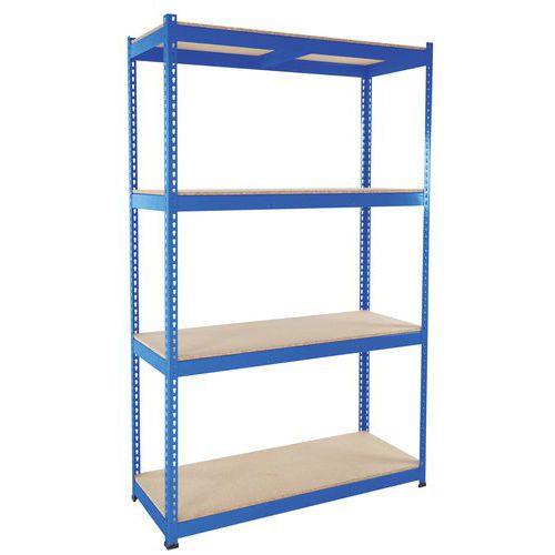 Scaffalatura Rapid 1 2440x1525x455-4 ripiani-Truciol-RAL5019,