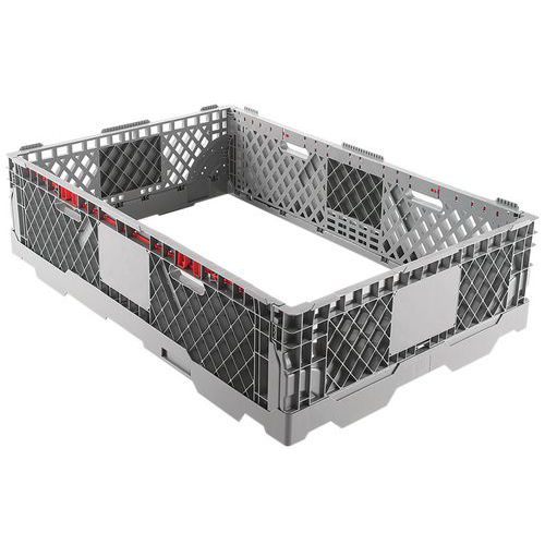 Collare rialzo sponde pallet pieghevole plastica 1200x800 mm,