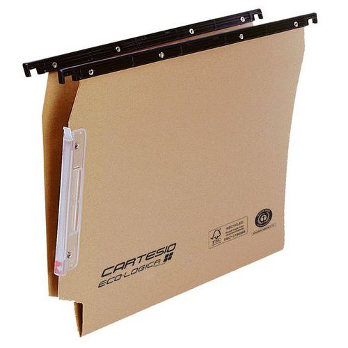 Cartelle sospese Cartesio Eco per armadio Int 33 cm. Fondo V,