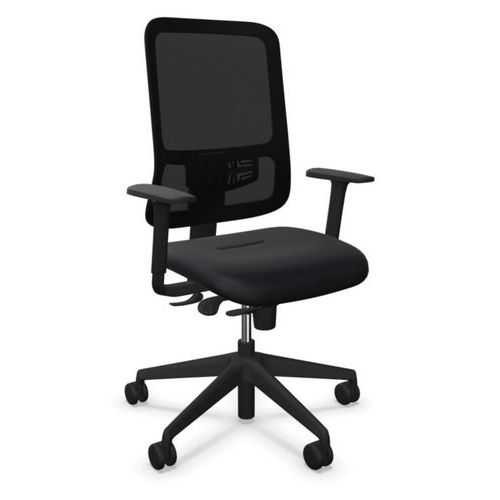 Sedia da ufficio UTILA MESH seduta regolabile - Nera,