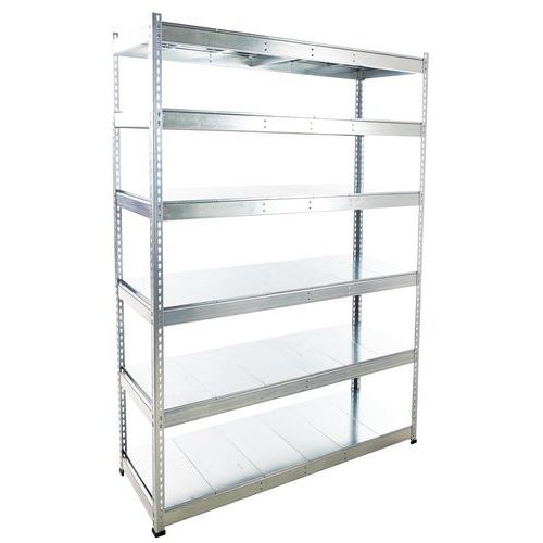 Scaffalatura Manutan Rapid 1 2440x1830x915 6 rip met zinc,