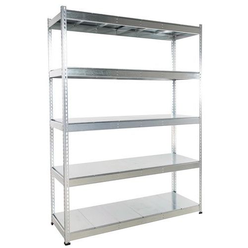 Scaffalatura Manutan Rapid 1 2440x1830x610 5 rip met zinc,