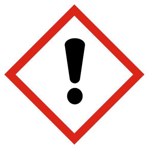 Cartello CLP - Nocivo - PVC - 120x120mm,