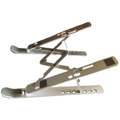 Supporto per PC e notebook ergonomico mobile in alluminio,