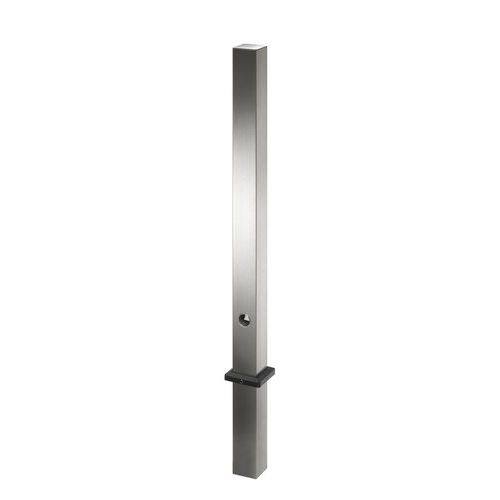 Paletto inox 70x70mm testa piatta rimovibile,