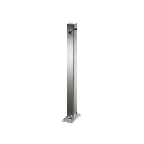 Paletto inox 70x70mm testa piatta ribaltabile,