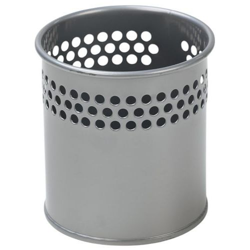 Portapenne Twin color argento,