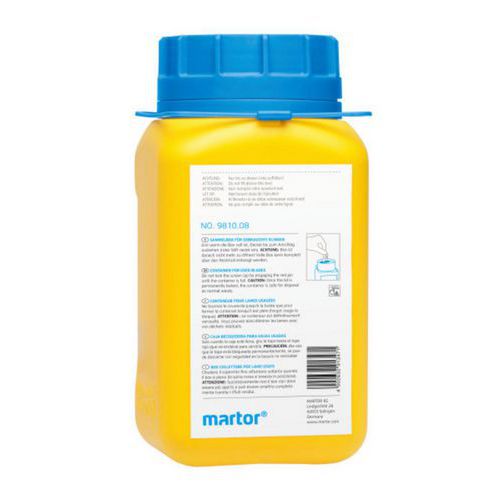 Box collettore per lame cutter detectabile,