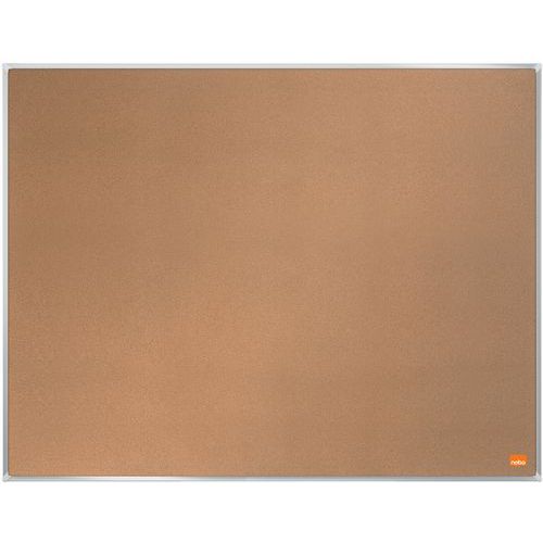 Pannello per affissioni in sughero - 60 x 45 cm - Blu - Nobo,