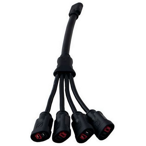 Connettore multiplo per porta ad alta potenza,