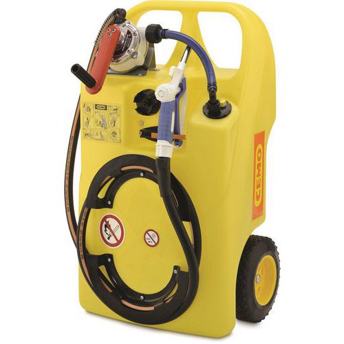 Irroratrice per scioglighiaccio 60 L a rotelle,