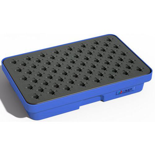 Vasca di raccolta 20L con griglia - Certificazione DIBT,