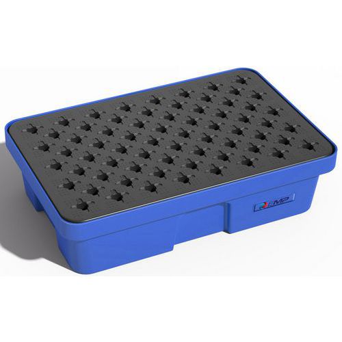 Vasca di raccolta 30L con griglia - Certificazione DIBT,