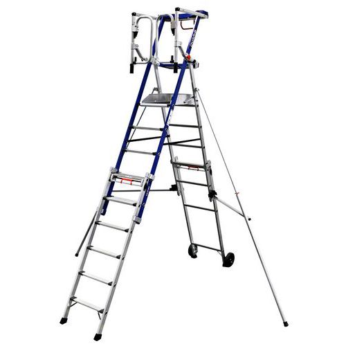 Piattaforma XT9 Perform 4 altezze regolabili 3.53 m - 4,30m,