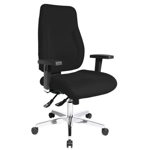 Sedia da ufficio ergonomica P91 - Manutan Expert,