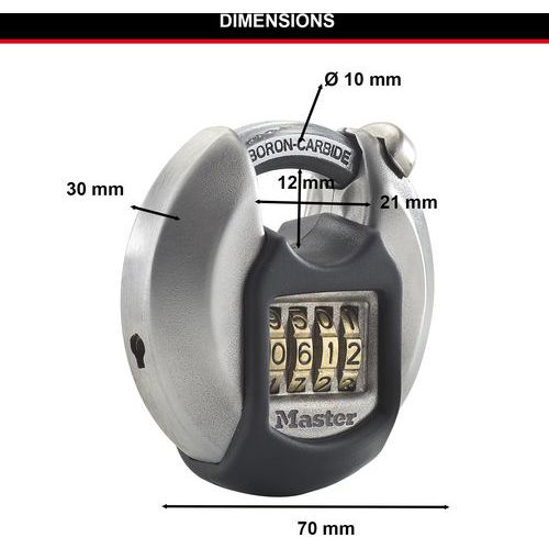 Lucchetti con combinazione Excell M40EURDNUM - Master Lock,
