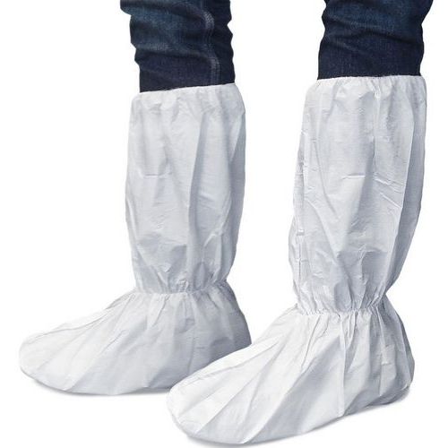 Copriscarpe monouso per protezione da sostanze chimiche,