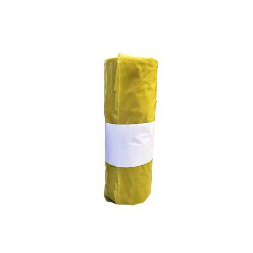 Sacco per rifiuti in LDPE rigenerato con legaccio 90x120 cm,