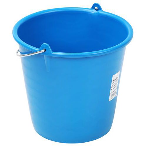Secchio Rotondo 10 L Col:Blu USAGE INDUSTRIE L,