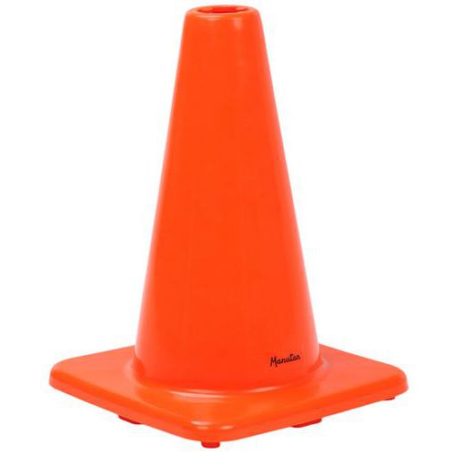 Cono di delimitazione senza bande catarifrangenti Alt.30 cm,