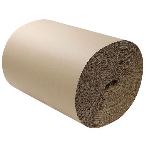 Cartone ondulato larghezza 60cm rotolo da 50m-Manutan Expert,