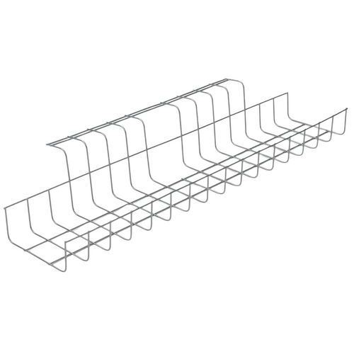 Canalina passacavi - Larghezza: 13 x Altezza: 10 x Lunghezza: 49 cm,