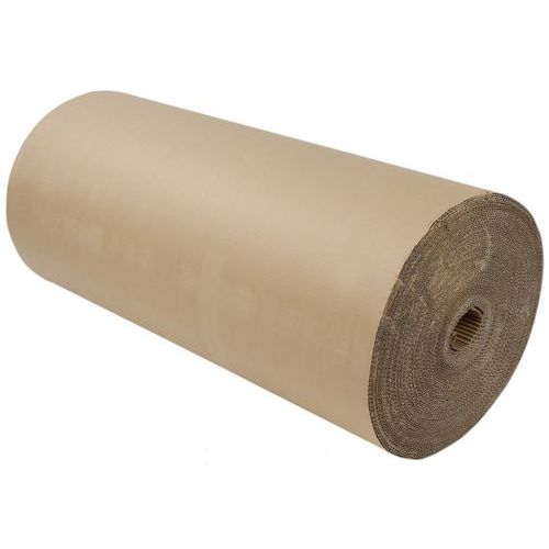 Cartone ondulato larghezza 100cm rotolo 50m-Manutan Expert,