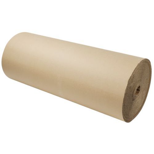 Cartone ondulato larghezza 120cm rotolo 50m-Manutan Expert,