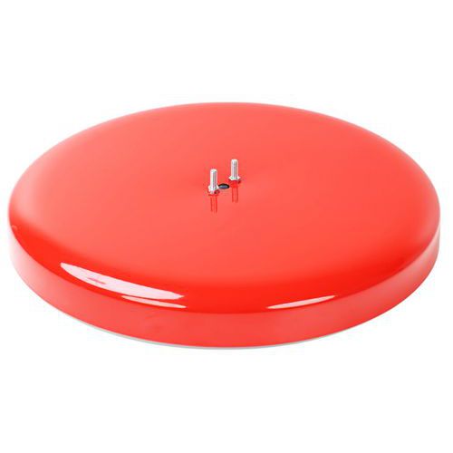 Base paletto con nastro 2m rosso/bianco,