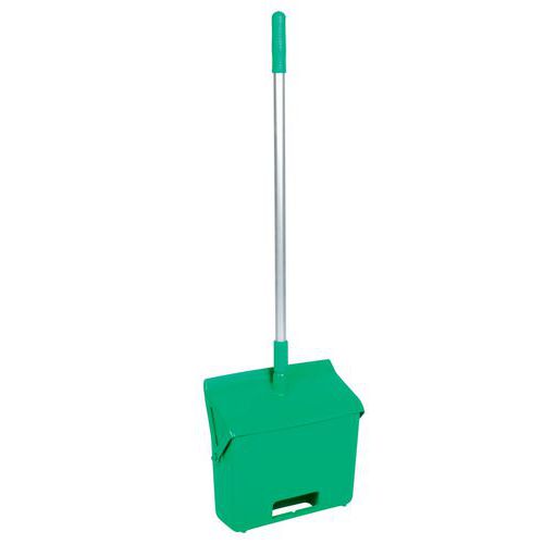 Alzaimmondizie FBK con manico - Color code verde,