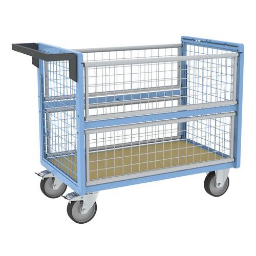 Carrello contenit griglia senza tetto 1000x600mm-800726221,