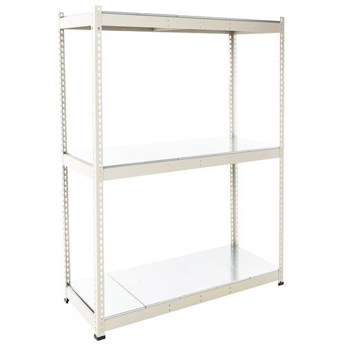 Scaffalatura Manutan Rapid 1 1980x1830x455 3 rip met grigio,